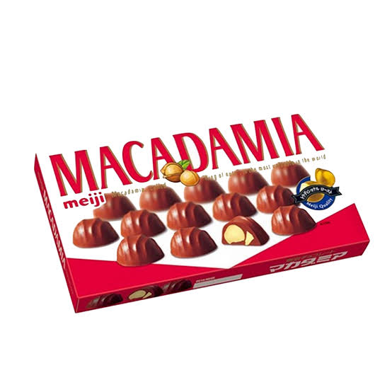 MEIJI Macadamia Chocolate орехи макадамия в молочном шоколаде, 63 гр