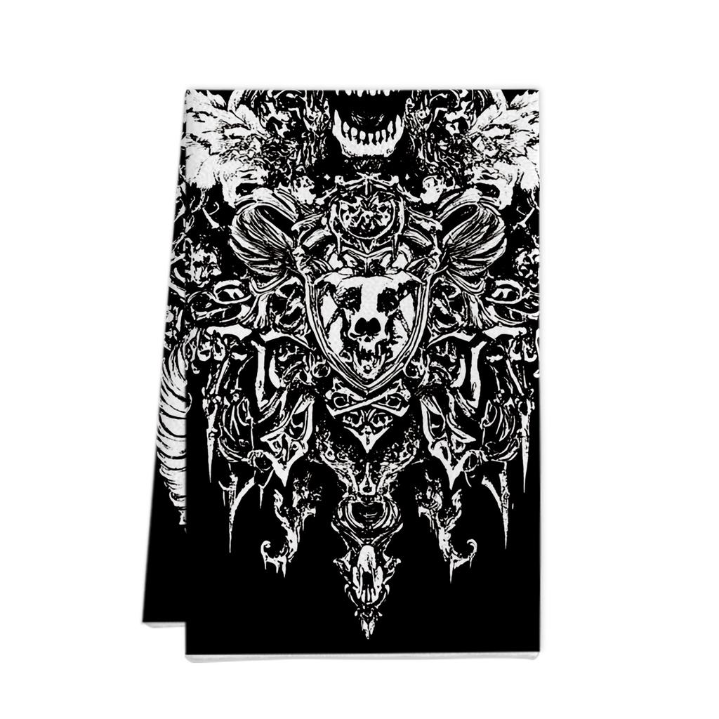 Halloween Towel Ornament Gift Microfiber Printing Kitchen Towel Special Dish Towel Rag