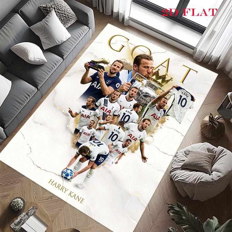 Harry Kane Carpet Rug for Living Room Bedroom Home Sofa Decoration,Kids play Nonslip Floor Mat