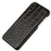 Ретро Чехол из Коровьей Кожи с Узором под Крокодила для iPhone 17 Pro Max Air 17 16 15 14 Plus 13 Pro 12 11 Мобильного Телефона Жесткий Чехол