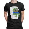 Футболка Pepe для мужчин Смешная футболка из 100% хлопка с круглым вырезом и коротким рукавом Футболки Идея для подарка Топы