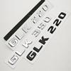 3D ABS Car Sticker Logo GLK220 GLK300 GLK350 Rear Trunk Letters Badge Emblem For Mercedes Benz GLK Series GLK220 GLK300 GLK350
