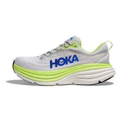 Мужские кроссовки HOKA Bondi 8 2E Wide Stardust Lettuce серые 1127953-STTC