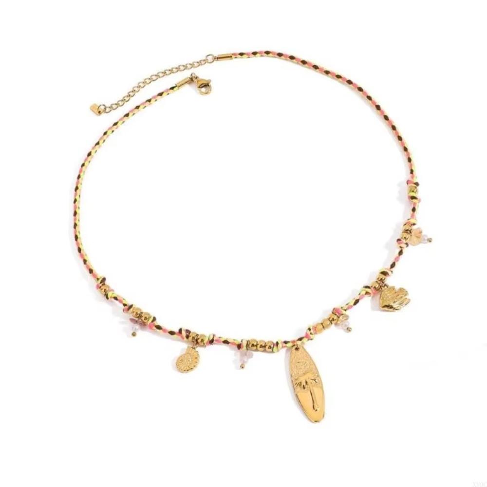 Fish/Shell/ Starfish Pendant Necklace Bohemia Clavicle Chain Creative Choker Necklace Vacation
