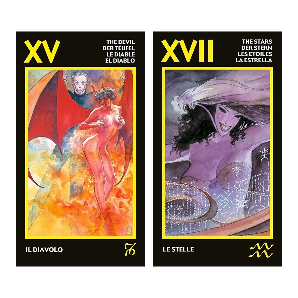 Набор карт Таро Канчаро включает японские карты Таро, инструкции, мешочек, 78 карт [Таро Манара] и (аутентичный)