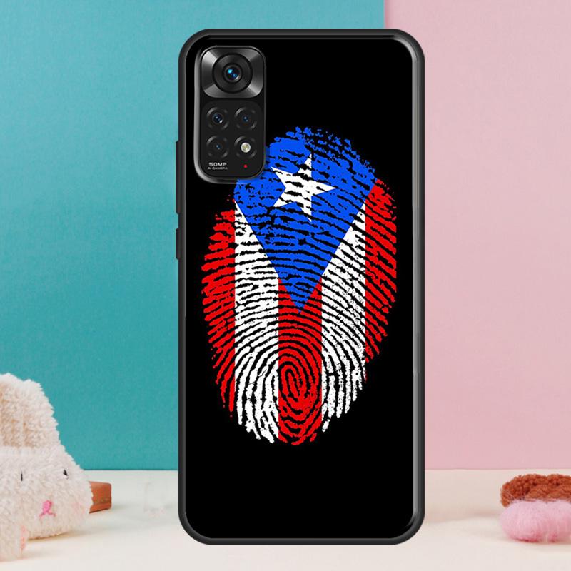 Чехол National Flag с отпечатком пальца для Xiaomi Redmi Note 13 Pro 14 12 11 9 10 9S 10S 11S 12S Redmi 14C 13C 10C 12C