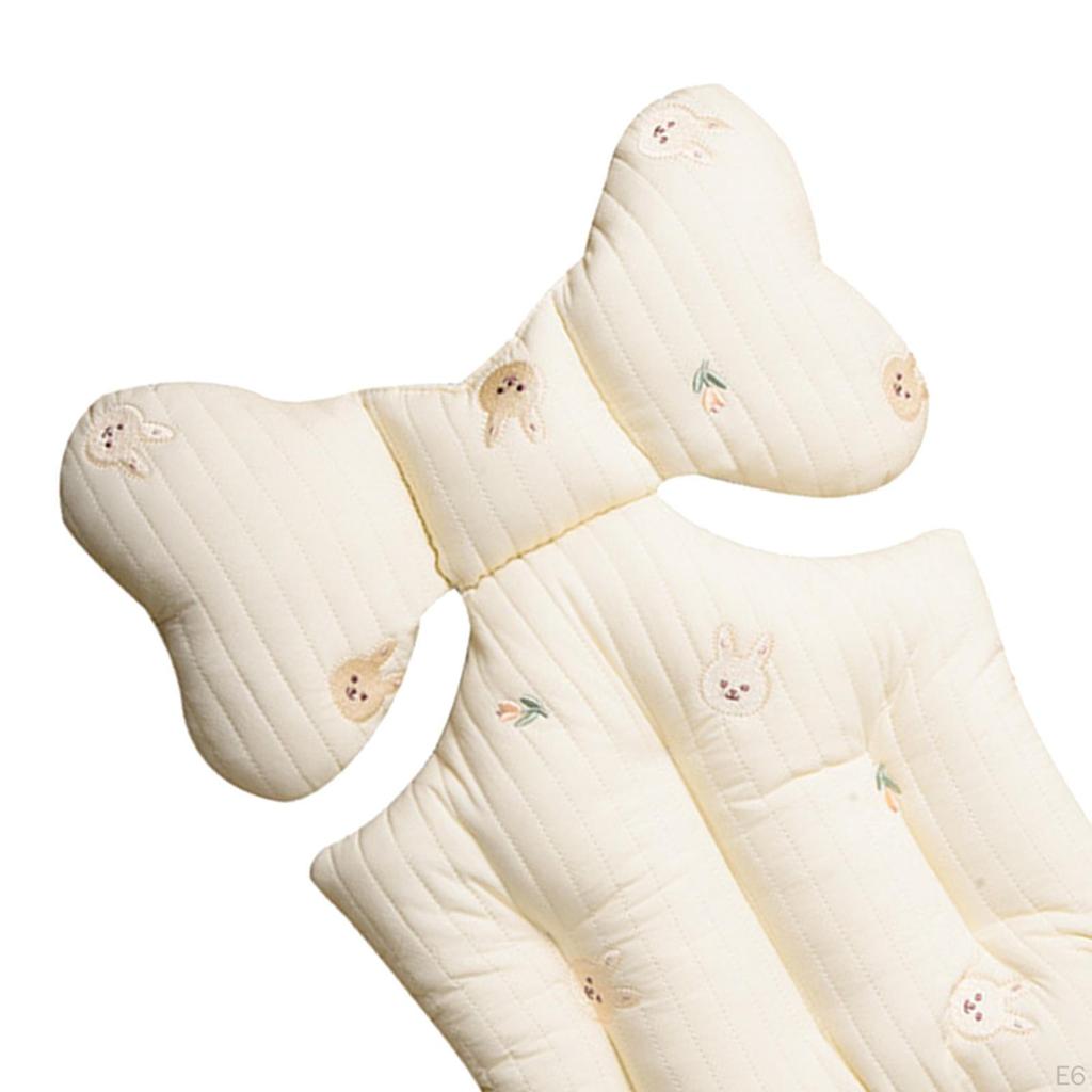 Подушка для детской коляски, дышащие детские аксессуары, мягкая поддержка, удобная утолщение