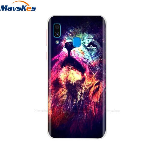 Чехол для Samsung A40, чехол для телефона, силиконовый чехол для Samsung Galaxy A40 A 40 A405 Sm-A405f A405f, чехол с мультяшной маской-ракушкой