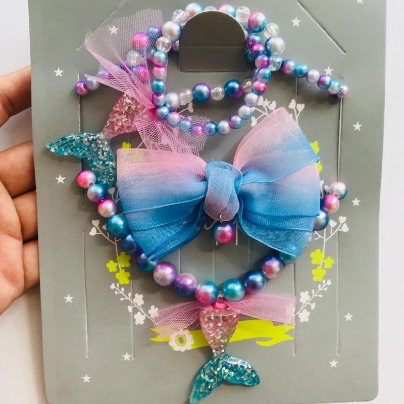 Градиентный жемчуг-русалка, бусины разных размеров, искусственный жемчуг с отверстием для ювелирных изделий своими руками, браслетов