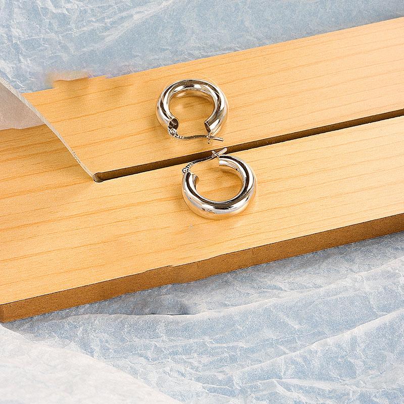 Корейские Новые Классические Металлические Серьги-Кольца с Золотым Покрытием для Женщин Модная Бижутерия Темпераментные Серьги для Ежедневной Носки для Девушек