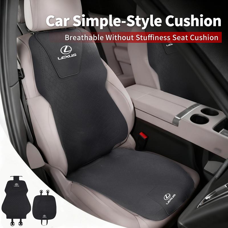 Car Seat Breathable Cushion Backrest Seat Protector Cover Accessories For Lexus UX250h RX450h CT200h RX400h NX300h RX350 RX300 G UP9