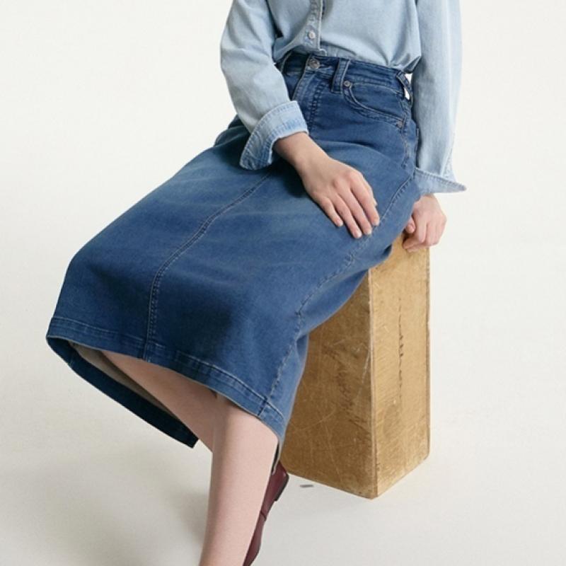 True ReLigion Women Denim Skirt TrL21sk51 L