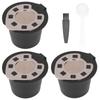 Stainless Steel Reusable Coffee Capsules Replacement Capsules  Coffee Machine Use