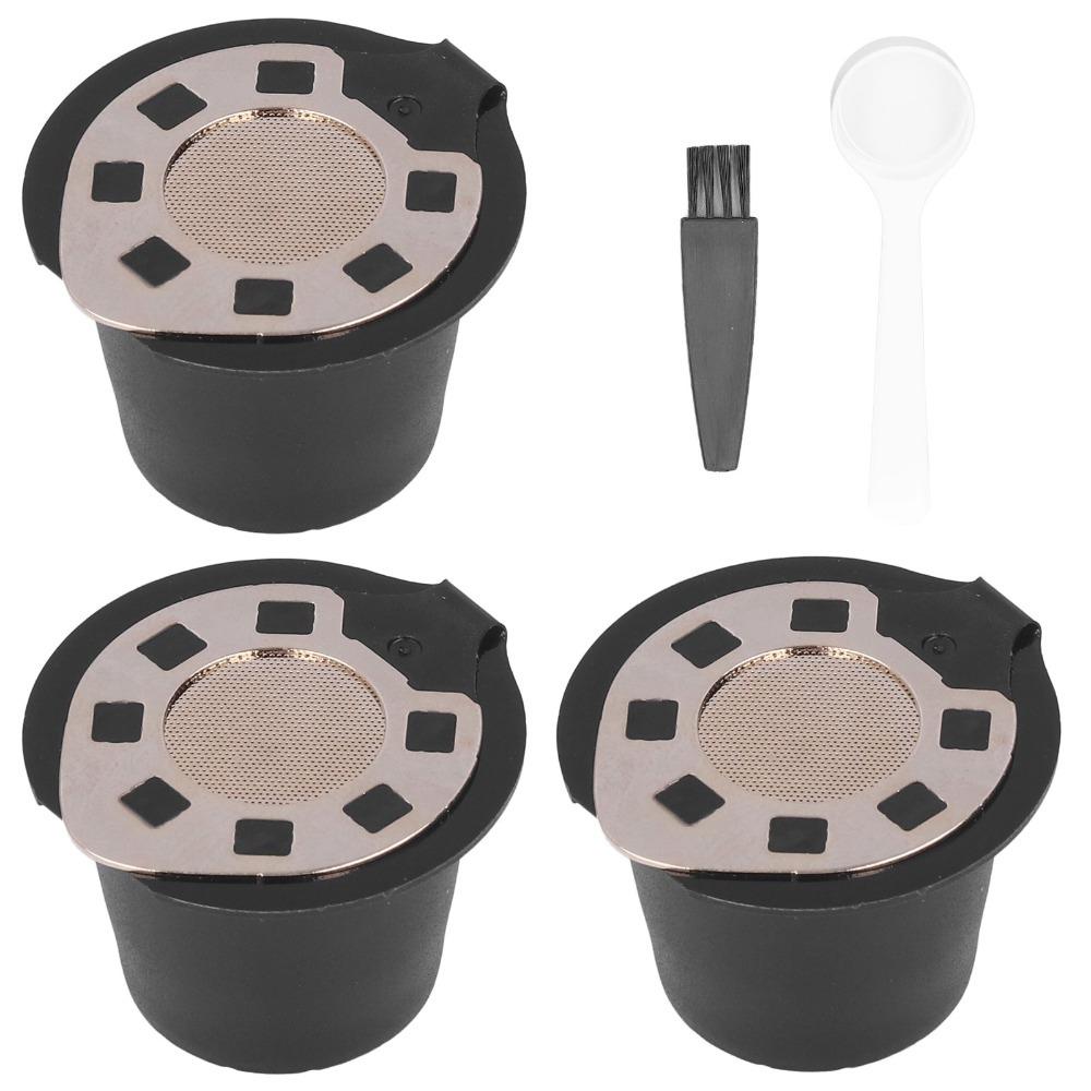 Stainless Steel Reusable Coffee Capsules Replacement Capsules Coffee Machine Use