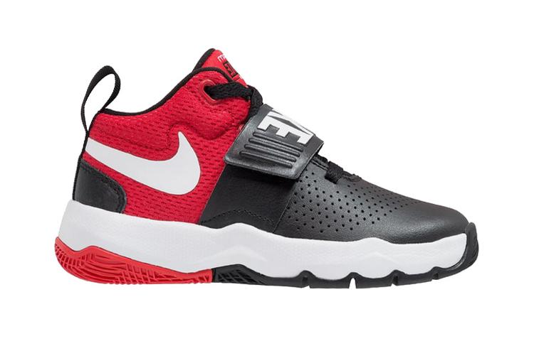 Nike Team Hustle Черный Университетский Красный GS 881942-004