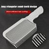 Hair Cutting Combs Blending Comb for Styling Arc Flat Comb Man Positioning Comb Hair Cutting Tools