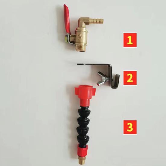 Сопло для удаления пыли Распыление охлаждающей жидкости Улучшает резку Продлевает срок службы секций Коррозионностойкий Фреза широкого применения Спринклер Принадлежности для режущего станка