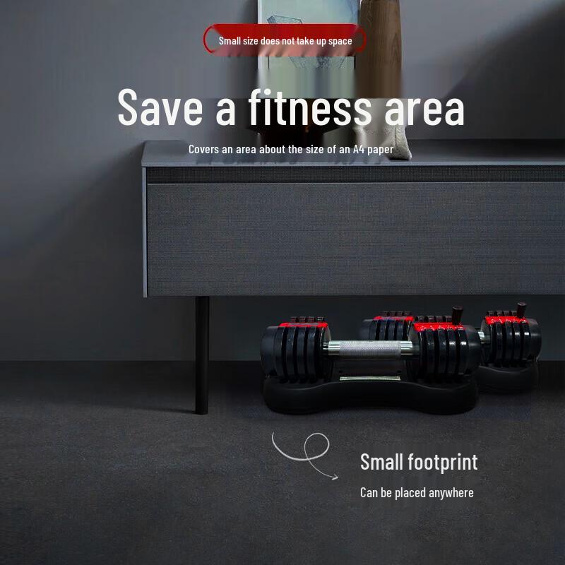 Hoircure Quick Adjust Detachable Home Dumbbell Set