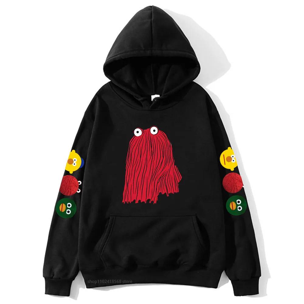 RED GUY толстовки с капюшоном мультфильм Dont Hug Me Im Scared толстовка для женщин зимняя уличная одежда Sudadera