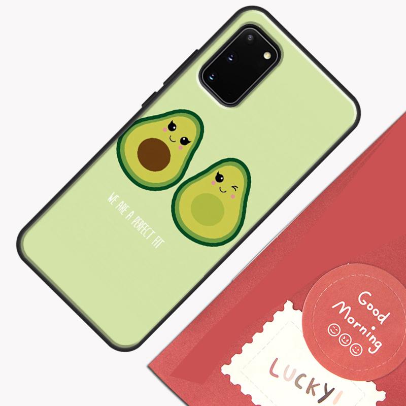 Чехол для телефона с рисунком авокадо для Samsung Galaxy S25 S26 Ultra S20 S21 S22 S23 S24 Plus S9 S10 S25 FE Защитный корпус
