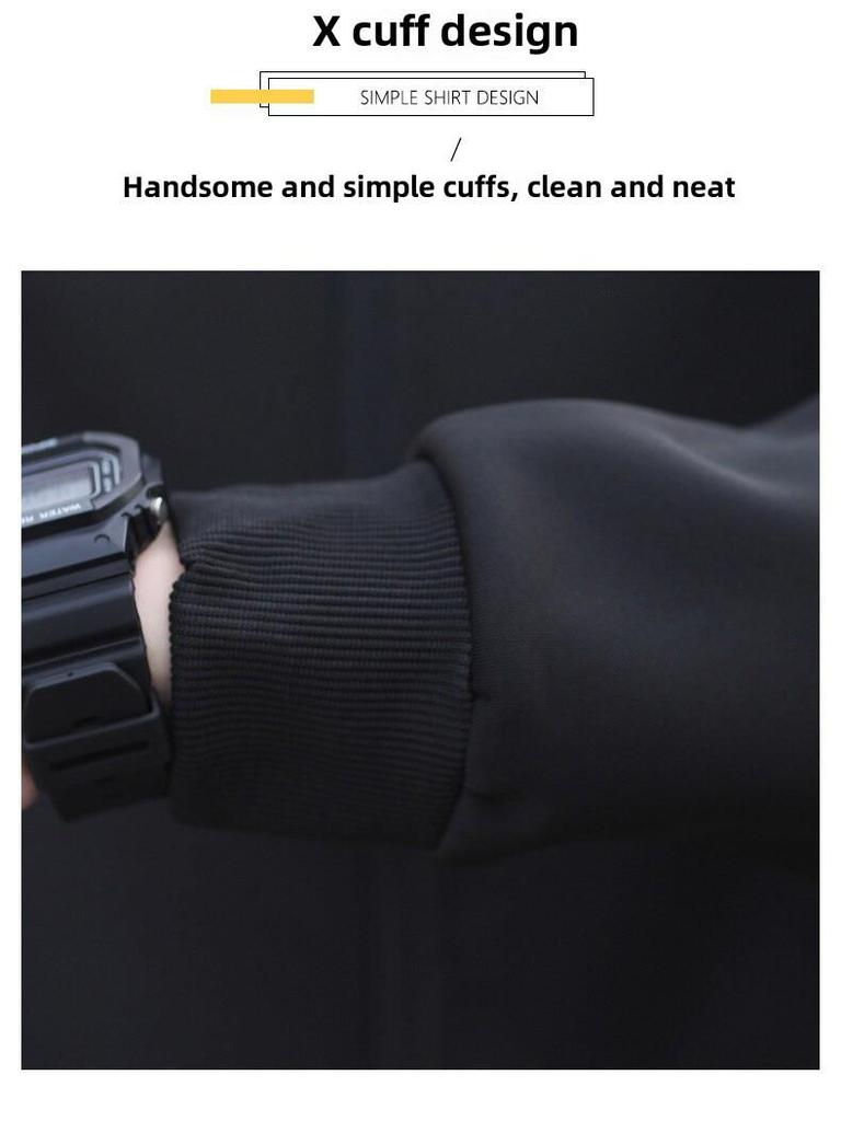 Бейсбольная куртка унисекс с воротником-стойкой 2022 года: Кардиган с тремя перемычками для студентов и повседневной спортивной одежды