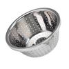 Vegetable Washing Basket Rustproof Multifunction Stainless Steel Colander for Kitchen Household Silver