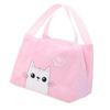 Lunch Bag Insulated Aluminum Foil Large Capacity Handheld Portable Cute Cartoon  Cat