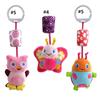 Colorful Plush Animal Handbells Bed Bells Ideal Gift For Babies And Toddlers