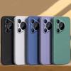 For Huawei Pura 70 Pro Case Cover Huawei Pura 70 Pro Capas Bumper Shockproof Liquid Silicone TPU Soft Fundas Huawei Pura 70 Pro