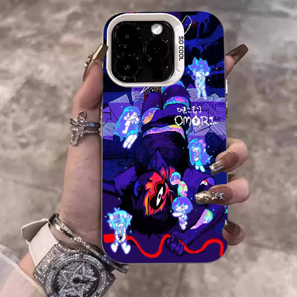 O-Omori Game Phone Cases For IPhone 17 16e 15 14 13 12 11 Plus Pro Max ProMax Colorful Covers