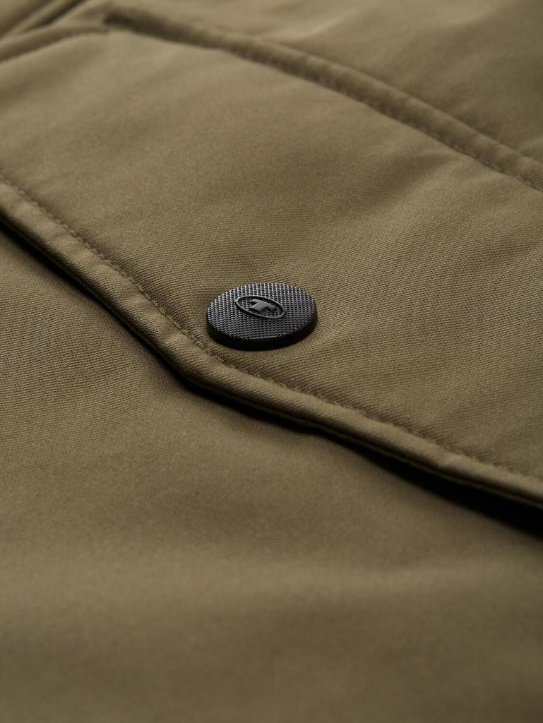 Демисезонная куртка Tom Tailor Arctic Parka Mit Abnehmbarer Kapuze (1041321) jungle soil green