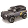 Maisto 1/24 Scale Ford Bronco Badlands 2021 Gray Custom Off-Road Series Sand / Diecast Model Car (Finished) 32541