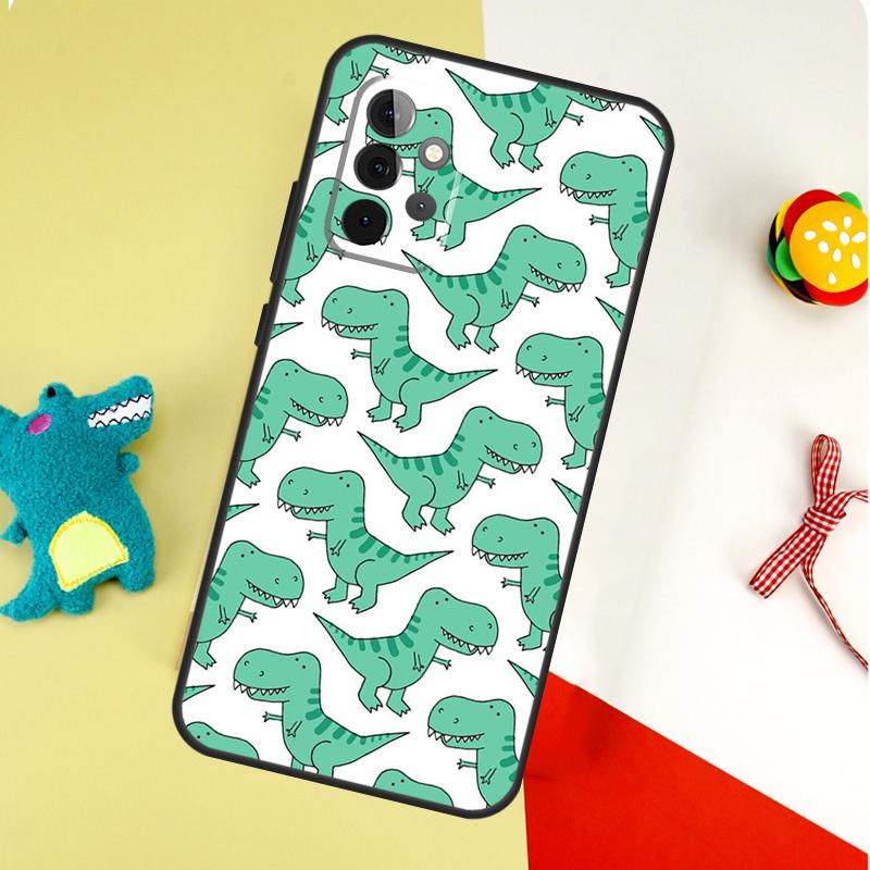 Милый Детеныш Динозавра Для Samsung Galaxy A53 A33 A13 A54 A34 A14 A55 A35 A15 A05 A06 A16 A22 A32 A52 Чехол для Телефона