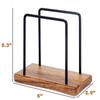 Dining Room Decorations Standing Napkin Holder Napkin Dispenser Wooden Craft Wooden Napkin Holder