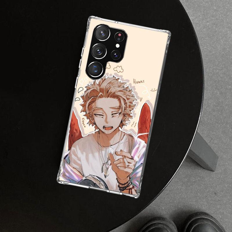 Чехол для телефона Hawks MHA My Hero A-Academy для Samsung Galaxy S26 S25 Edge S24 S23 Ultra S22 Plus S21 FE S20 + Арт Индивидуальный