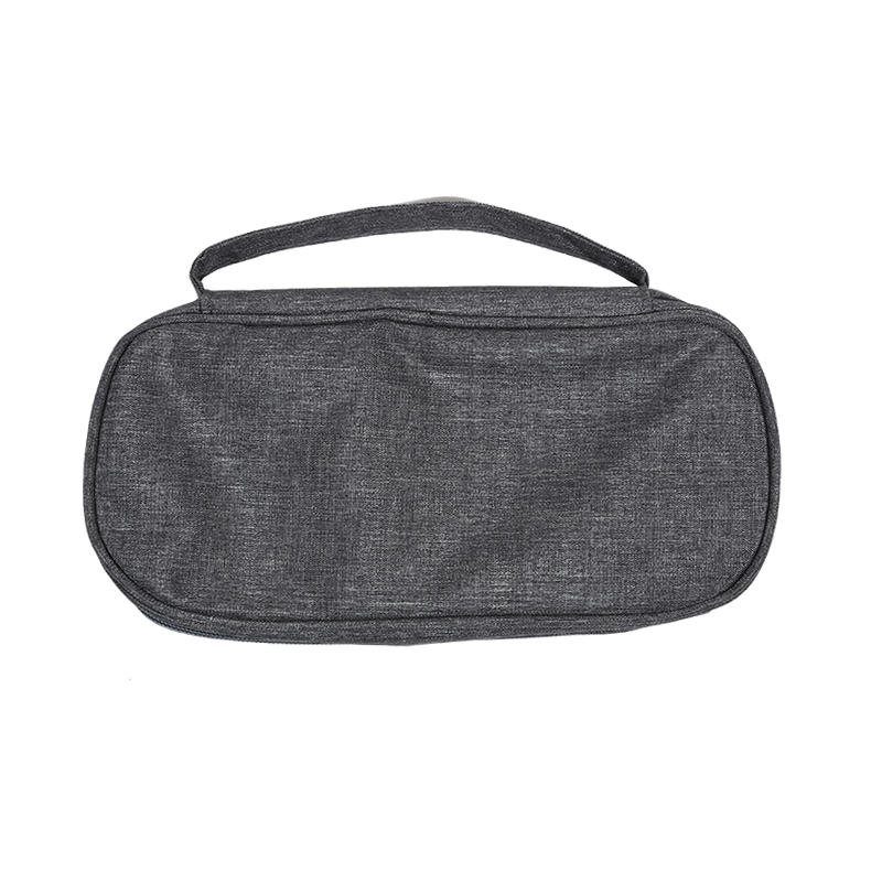 Ручной двухслойный пенал из ткани Оксфорд однотонный студенческий пенал с отделением с зажимом для ручки сумка для хранения школьных канцелярских товаров