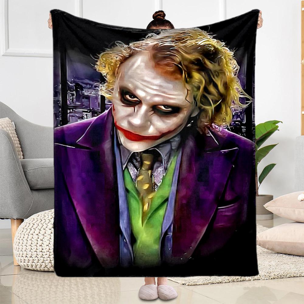 Harley Quinn Joker Blankets are suitable for living rooms,making them an ideal choice for outdoor travel and gifts.