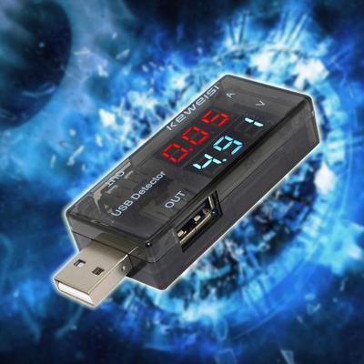 Красный Синий Двойной USB Ток Напряжение Зарядка Тестер Вольтметр Аккумулятор Амперметр Зарядное устройство Доктор Мобильная Мощность Зарядка