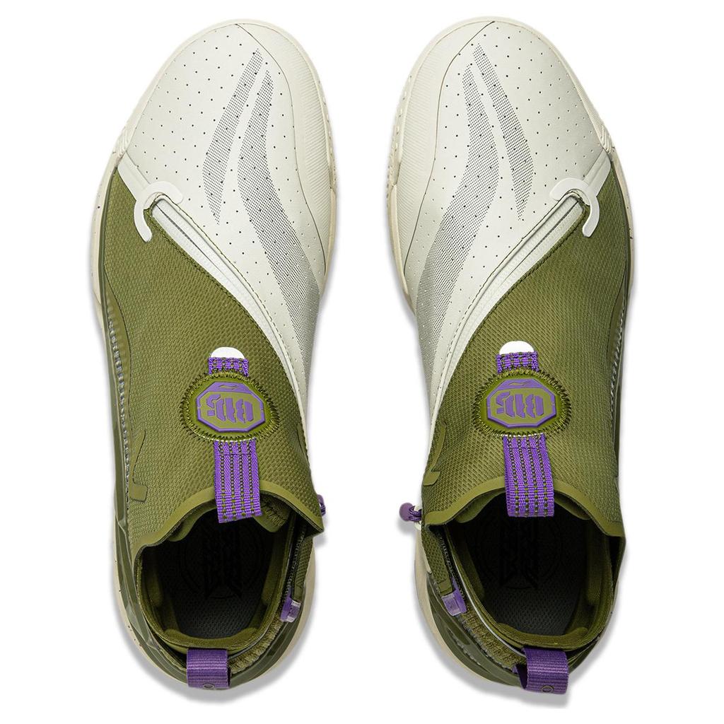 Баскетбольные кроссовки Li Ning Fan Wu 4.5 мужские зеленые ABFU031-4