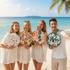 Japanese Style Portable Folding Fan Collapsible Flying Disc Fan Lightweight Cooling Fan  Travel
