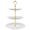 3-Tier Cupcake Stand Cake Dessert Wedding Event Party Display Tower Plate New