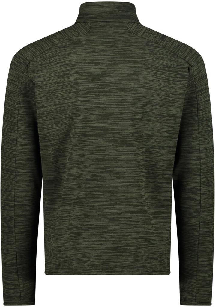 Куртка CMP Мужская куртка из меланжа Stretch Performance Fleece (30E9707) stretch Fleec (30E9707) oil green mel.