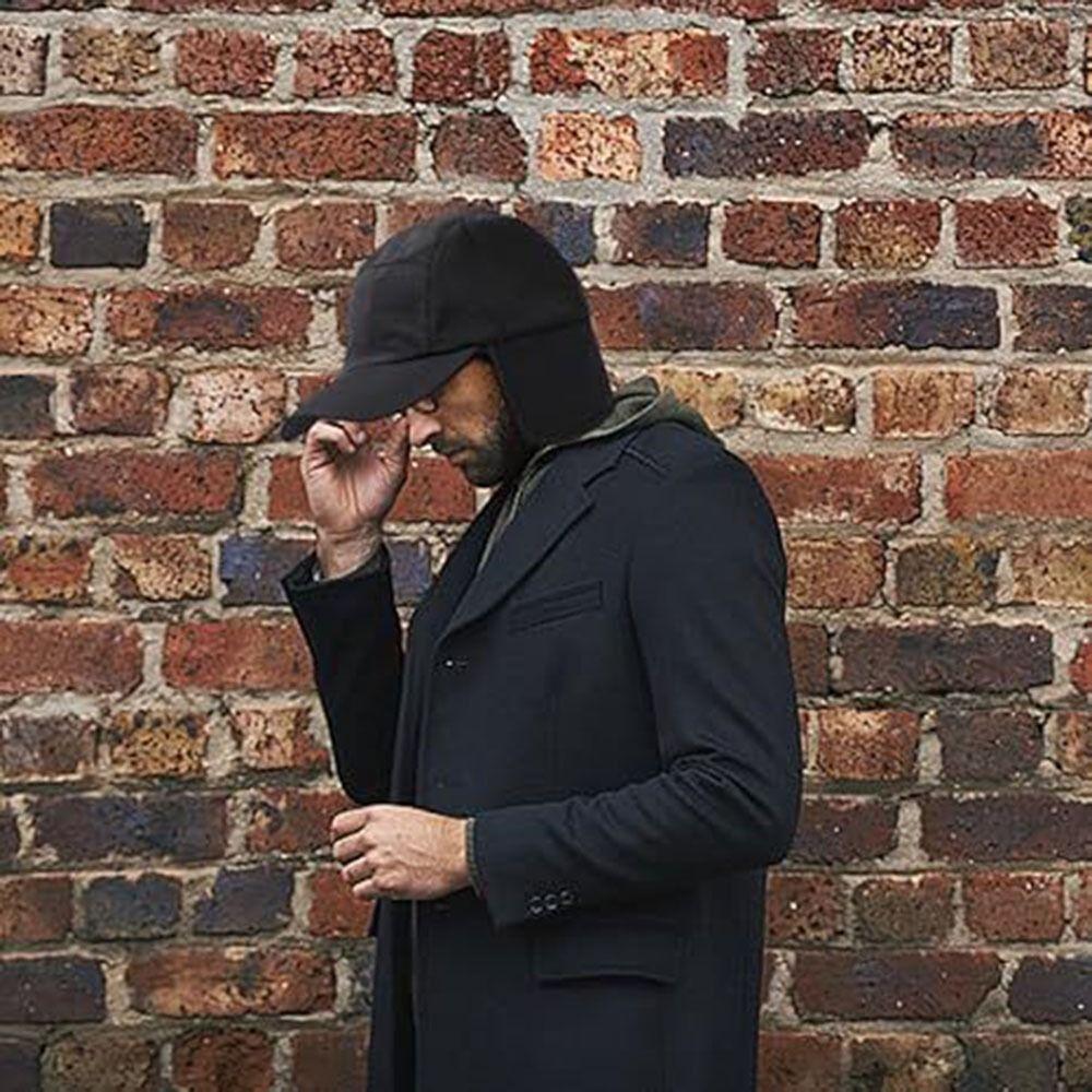 Теплая зимняя бейсболка флисовая походная шапка повседневные наушники шапка для мужчин на осень-зиму