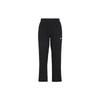 Logo Print Casual Loose Straight-Leg Sweatpants Men Bottoms Black FB7491-010
