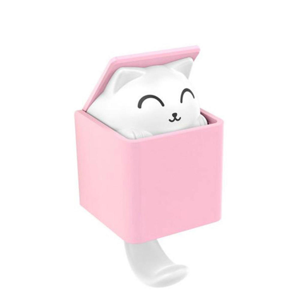 Мультяшный крючок в виде белки, креативная вешалка для животных, милый ключ, зонтик, полотенце, кепка, вешалка для одежды, настенное украшение, бесплатная штамповка, оптовая продажа