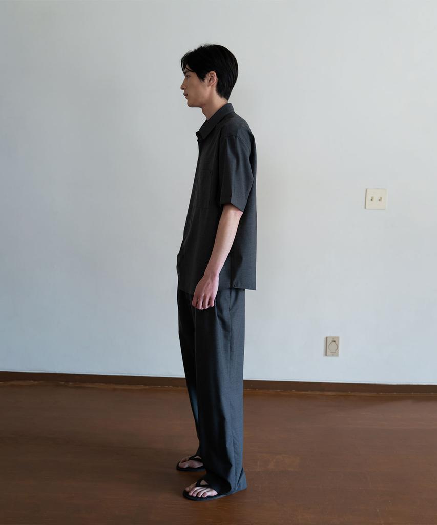 BLANKROOM Mati Wool Slacks_Charcoal