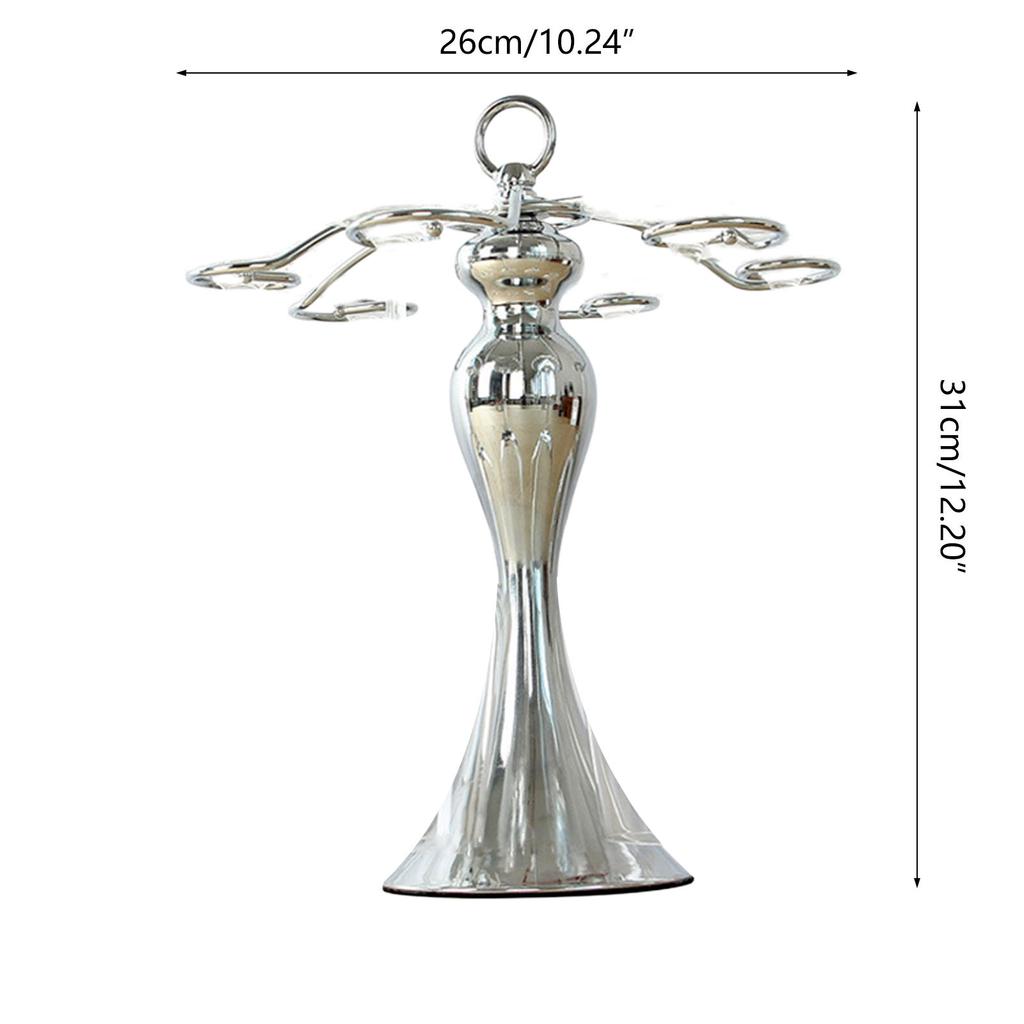 Современная подставка для винных бокалов Подставка для демонстрации винных бокалов Отдельно стоящий настольный держатель Подходит для дома, кухни, бара