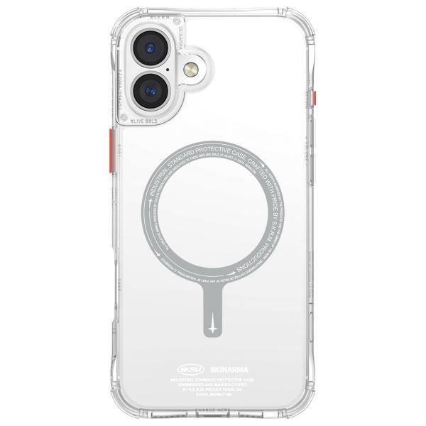 Skinarma Case Saido Iphone 16 6.1       Magnetic Charging Transparent/Clear