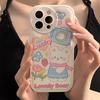 Силиконовый чехол Zhitai Cartoon Air Cushion для iPhone 11/12/13/15 Pro Max