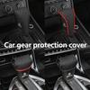 AAAQO1 Car Shift Handle Cover Leather Non-slip Gear Sheath Decoration For BMW M Performance Alpina M3 M5 M6 X1 X3 X4 X5 G20